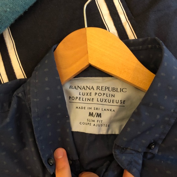 Blue print Banana Republic Shirt - Picture 3 of 3